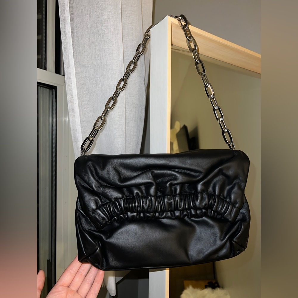BRAND NEW Zadig et Voltaire Rockyssime bag in black lambskin